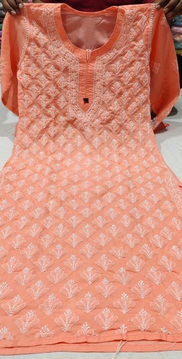 Cotton_buti_jaal_kurti_with_chikankari_work__in