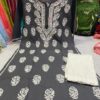 Slub_cotton_rose_kurti_with_rose_pant_in