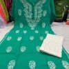 Slub_cotton_rose_kurti_with_rose_pant_in