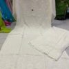 Rayon_gala_buti_kurti_with_chikankari_work