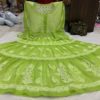 Modal_gown_with_chikankari_wrk_in