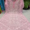 Georgette_panel_buta_kurti_with_chikankari_work_in