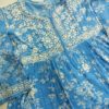 Mul_mul_cotton_printed_gown_with_chikankari_work_in