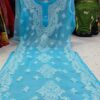 Georgette_panel_kurti_with_chikankari_work_in