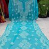 Georgette_panel_kurti_with_chikankari_work_in