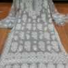 Georgette_bellsleeves_rose_jaal_chikankari_kurti_in