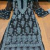 Georgette_bellsleeves_rose_jaal_chikankari_kurti_in