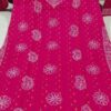 Chanderi_cotton_gala_buti_kurti_with_chikankari_work