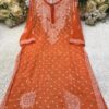 Georgette_resham_keel_jaal_kurti