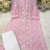 Georgette_panel_kurti_with_chikankari_work