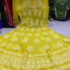 Georgette_matka_gown__with_chikankari