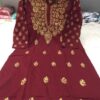 Cotton_pintex_sleeves_kurti_with_chikankari_work