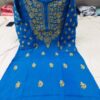Cotton_pintex_sleeves_kurti_with_chikankari_work