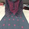 Cotton_pintex_sleeves_kurti_with_chikankari_work