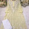 Ghaspatti_embroidery_gala_buti_kurti_with_chikankari