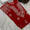 Georgette_Mahi_daman_kurti_with_chikankari_&_mirror_work