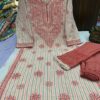 Linen_cotton_kurti_with_Chikankari_work