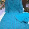 Linen_cotton_kurti_with_Chikankari_work