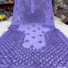 Georgette_daman_work_kurti_with_chikankari_work