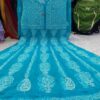 Georgette_rose_yok_anarkali_kurti_with_chikankari_work