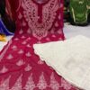 Georgette_gala_patti_kurti_with_chikankari_work