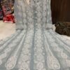 Georgette_buta_panel_anarkali_with_chikankari_work