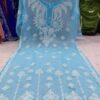 Georgette_gala_buti_kurti_with_chikankari_work
