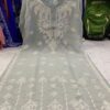 Georgette_gala_buti_kurti_with_chikankari_work