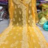 Georgette_side_button_angrakha_with_chikankari_work