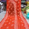 Georgette_side_button_angrakha_with_chikankari_work
