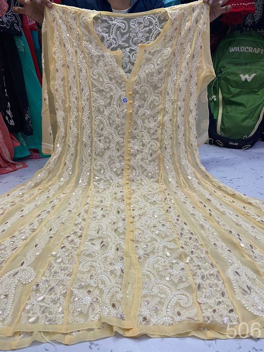 Georgette_panel_anarkali_with_gota_and_chikankari_work