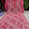 Georgette_bell_sleeves_gota_patti_and_chikankari_work_kurti