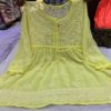 Georgette_short_gown_top_with_chikankari_work