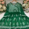 Georgette_short_gown_with_chikankari_work