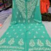 Georgette_front_open_kurti_with_chikankari_work