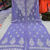 Georgette_front_open_kurti_with_chikankari_work