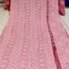Georgette_front_jaal_side_pearl_kurti__with_chikankari_work
