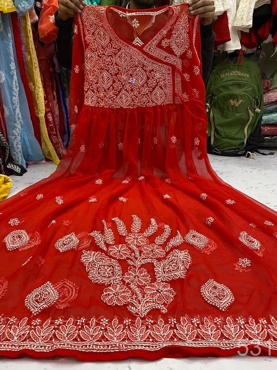 Georgette_yok_dori_gown_with_chikankari_work