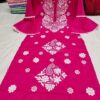 Cotton_bell_sleeves_kurti_with_chikankari_work