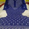 Corbonize_cotton_front_jaal_kurti_with_chikankari_work