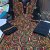 Georgette_faizia_kurti_with_stol_and_chikankari_work