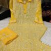 Georgette_faizia_kurti_with_stol_and_chikankari_work