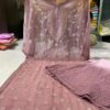 Georgette_daul_shade_dye_kurti_set_with_chikankari_work