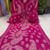 Georgette_bell_sleeves_kurti_with_chikankari_work