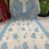 Georgette_yok_gala_buti_kurti_with_chikankari_work