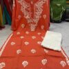 Modal_rose_kurti_with_rose_pant_&_chikankari_work