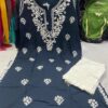 Modal_rose_kurti_with_rose_pant_&_chikankari_work