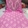 Georgette_bell_sleeves_rose_keel_jaal_kurti_with_chikankari_work