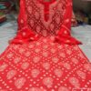 Georgette_bell_sleeves_rose_keel_jaal_kurti_with_chikankari_work