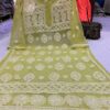Georgette_gala_daman_kurti_with_chikankari_work